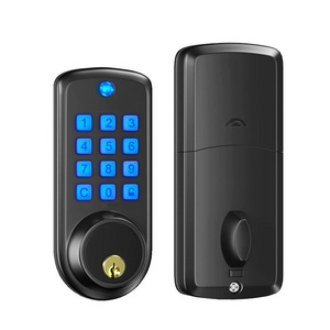 Hot Selling Number Keypad Password Electronic Deadbolt Keyed Entry Front Combination Security Digital Door Lock