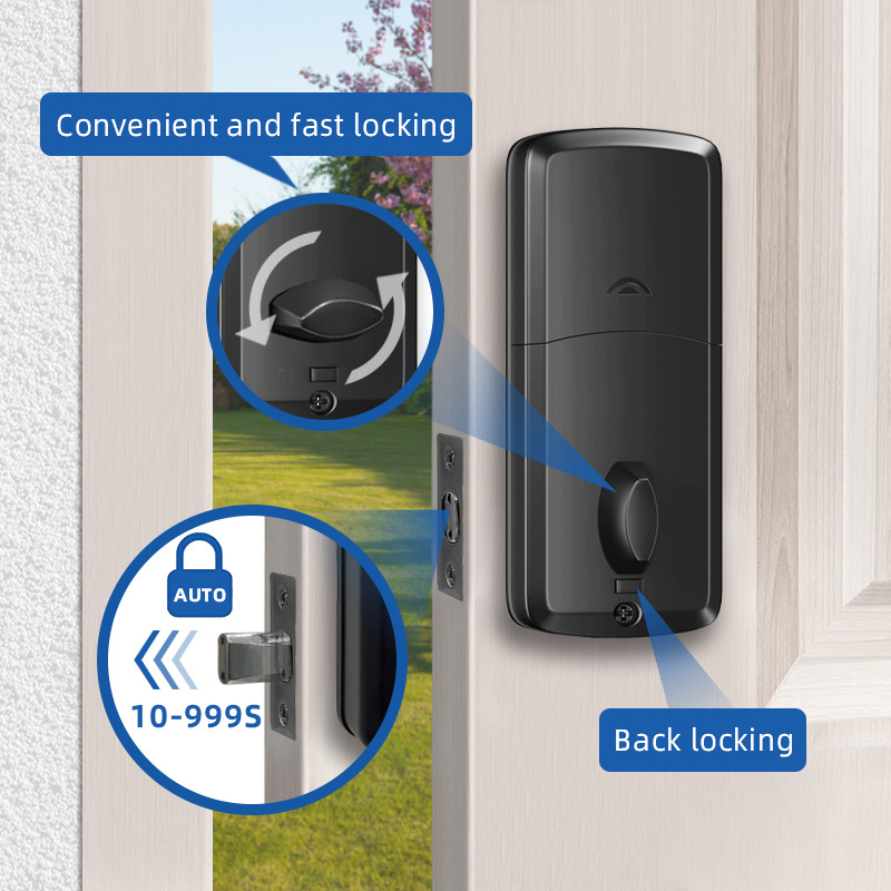 Aidmi Password Key Electronic Entry Room Smart Locks Gate Digital Deadbolt Door Lock For Wooden Door