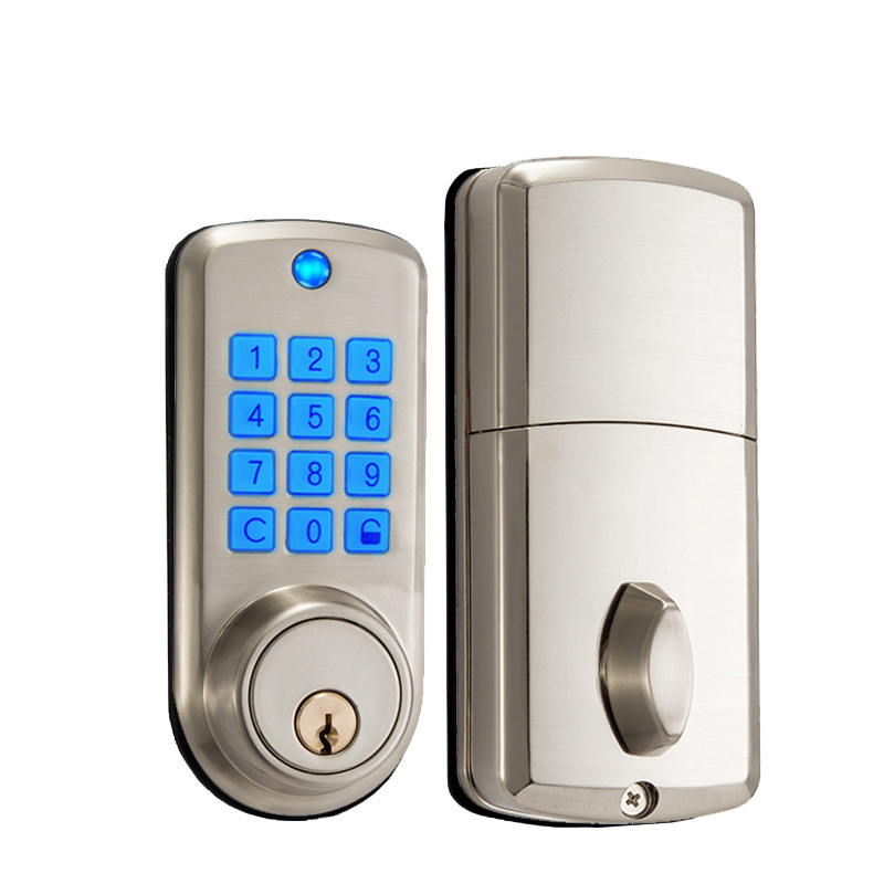 Aidmi Password Key Electronic Entry Room Smart Locks Gate Digital Deadbolt Door Lock For Wooden Door