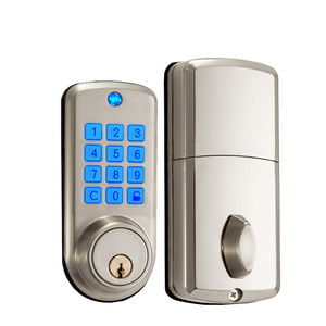 Aidmi Password Key Electronic Entry Room Smart Locks Gate Digital Deadbolt Door Lock For Wooden Door