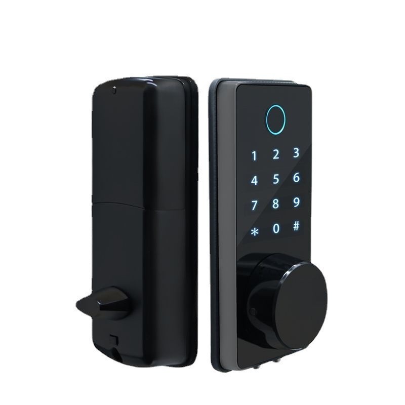 Aidmi Ttlock Tuya WIFI Controlled Digital Automatic Smart Biometric Fingerprint Deadbolt Electric Bolt Door Lock