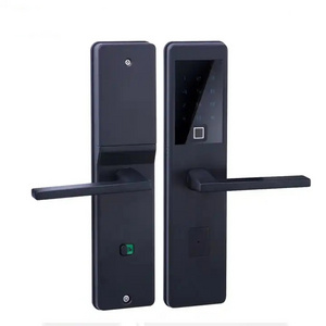 Aidmi Factory Price Home Security Digital WiFi App Smart Door Lock Aluminum Fingerprint Inside Handle Tuya Smart Lock