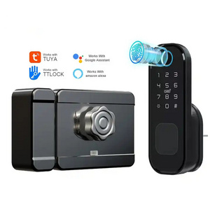 Aidmi security electric cylinder deadbolt room door lock smart wireless remote control fingerprint bedroom door lock