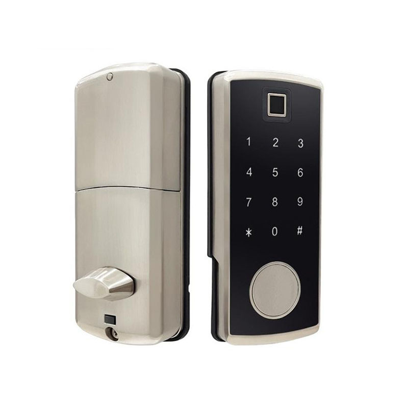 Aidmi keyless auto ttlock electric locks fingerprint code smart lock door alexa deadbolt keypad lock for door