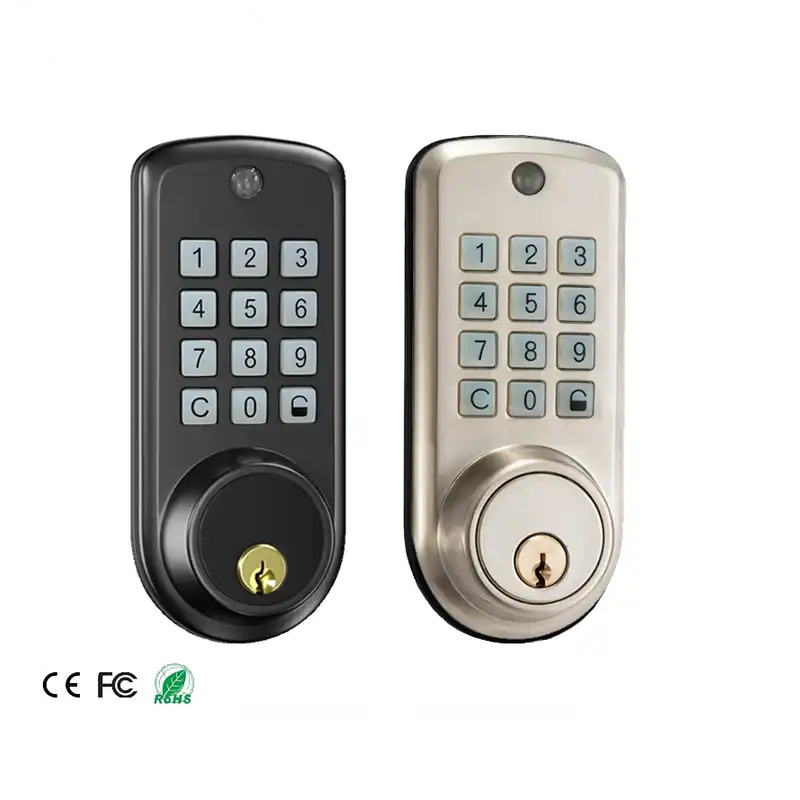 Aidmi Digital Security Outdoor Waterproof Keyless Auto Lock Smart Password Deadbolt Door Lock