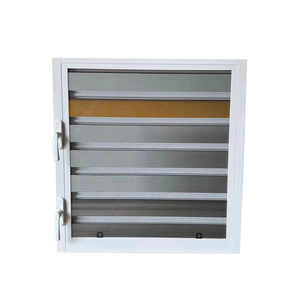 Aidmi Hot Product Customized Rolling Window Blinds Aluminum Glass Louvre Shutter Windows soundproof insulated glass window