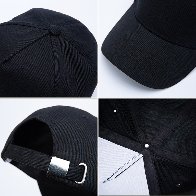 Fitted 5 panel baseball cap  in wholesale hats with custom logo