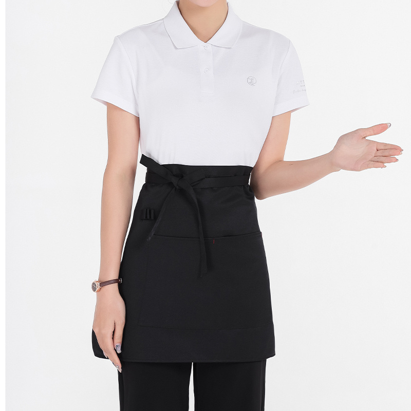 High Quality Hotel Western Restaurant For Cooking Waiter Half Body Short Section Apron Hairdressing Restaurant Uniform