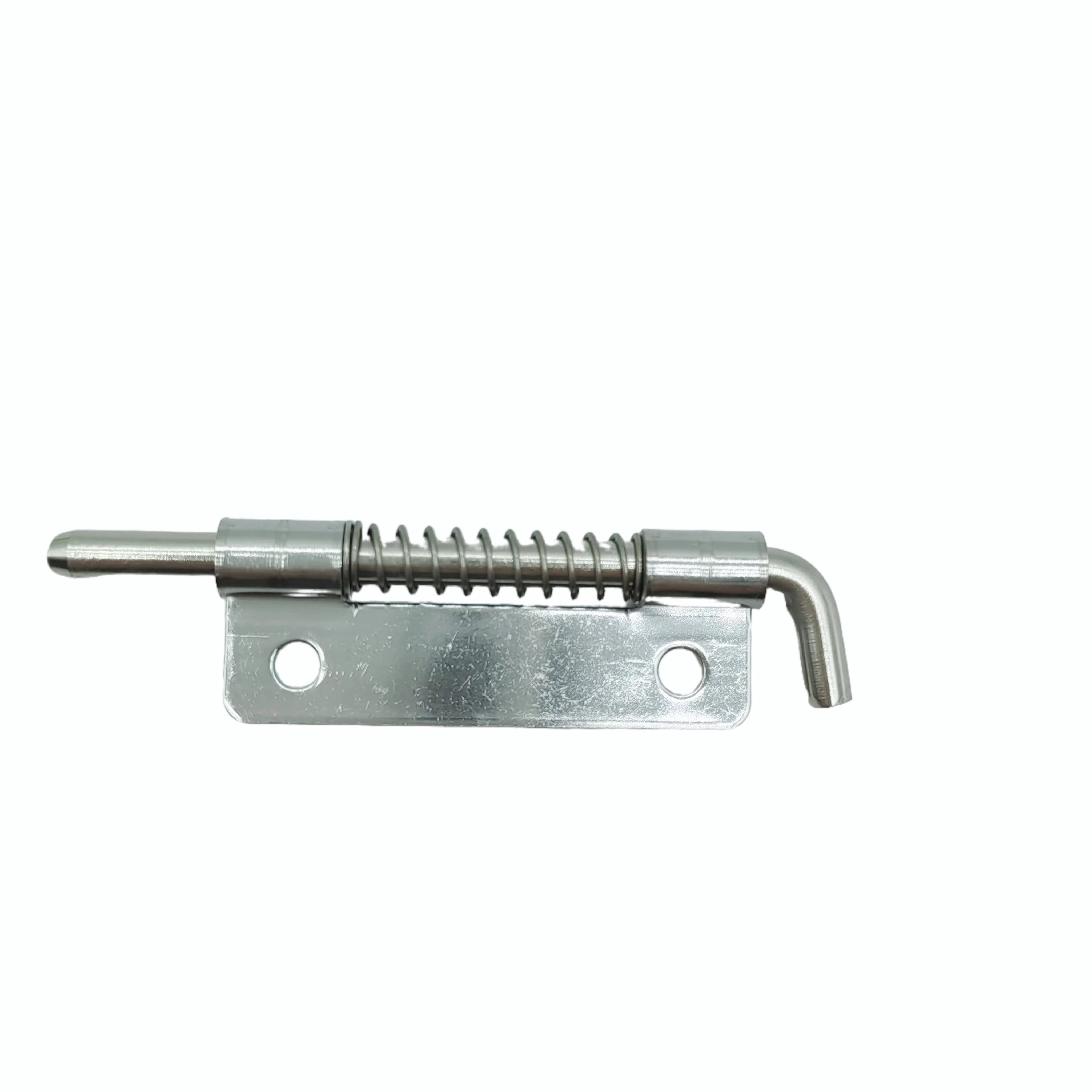 Stainless steel flat pin hinge spring movable spring hinge latch