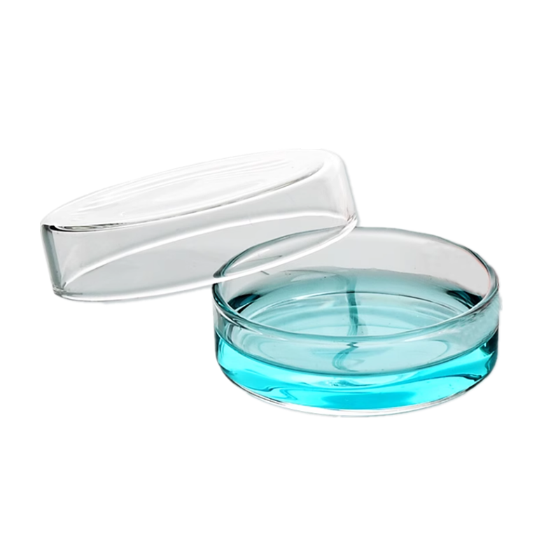 Laboratory Wholesale Borosilicate 3.3 90mm Glass Culture Dishes Borosilicate Glass Petri Culture Dish 90mm