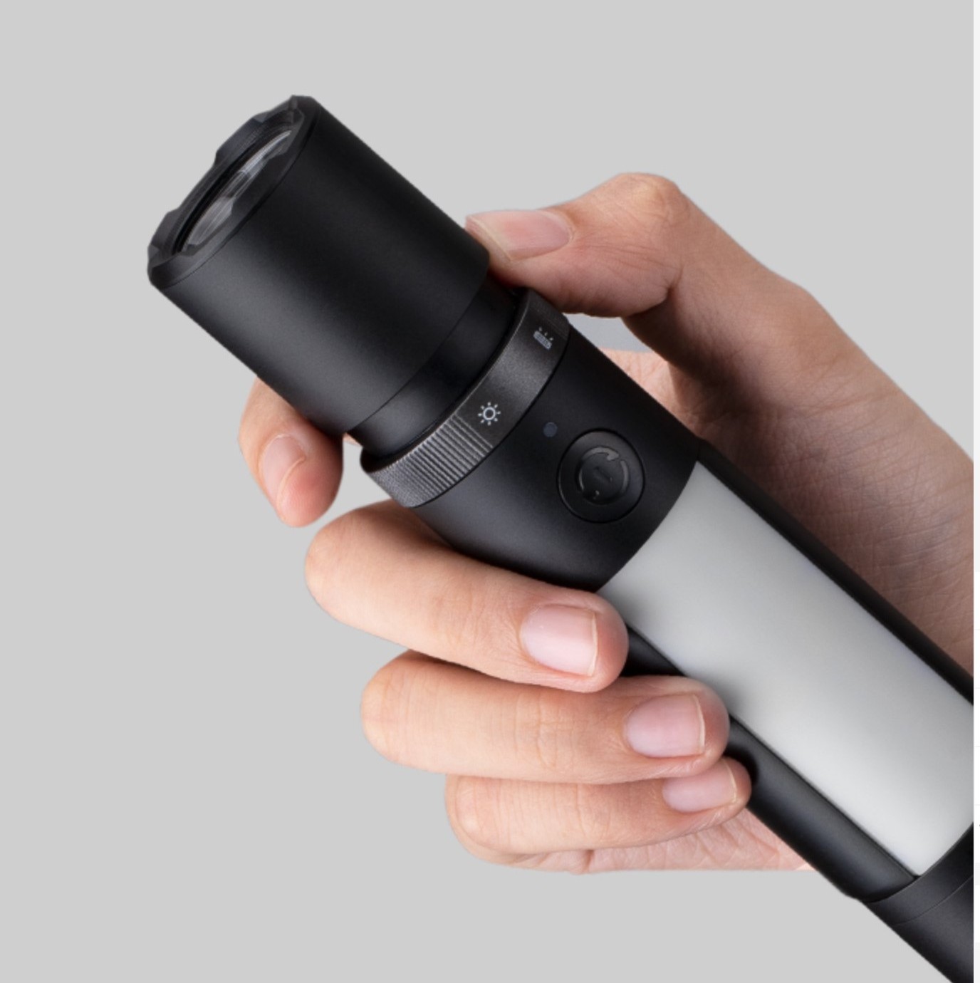 Xiaomi Mijia Rechargeable Zoomable Waterproof 4 Modes 360 COB USB Multi-function Flashlight with Window Breaker