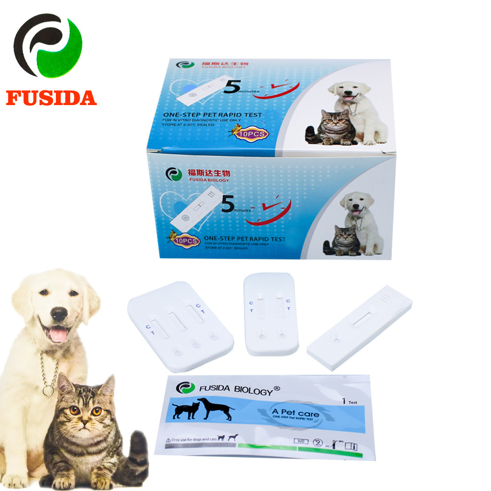 Cheap Price Animal Hospital Canine Adenovirus Type I A G Rapid Test  Kit