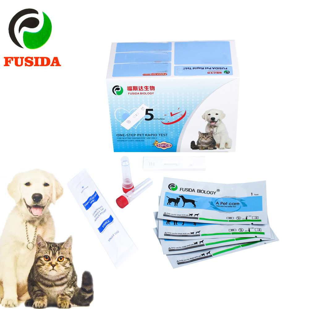 Cheap Price Animal Hospital Canine Adenovirus Type I A G Rapid Test  Kit