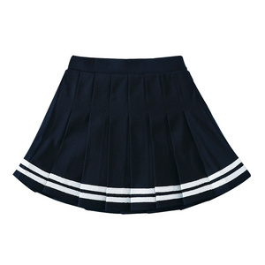 Student school uniform summer striped plaid British Academy style garden uniform