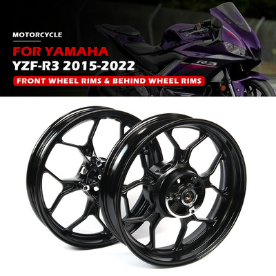 Motorcycle High Quality Front And Rear Rims For YAMAHA R3 YZF-R3 2015 2016 2017 2018 2019 2020 2021 2023 wheels