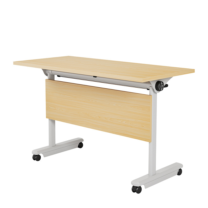 Furniture mobile folding training table wholesale office folding desk table for conference meeting table