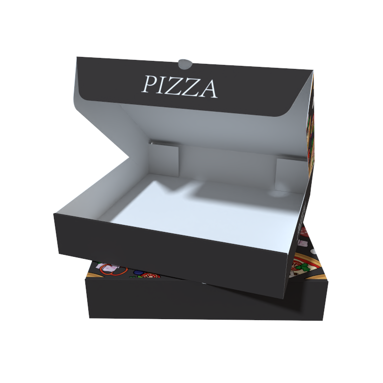 Pizza Box 12 16 Inch Custom Made Corrugated Black Pizza Box 15 Inch