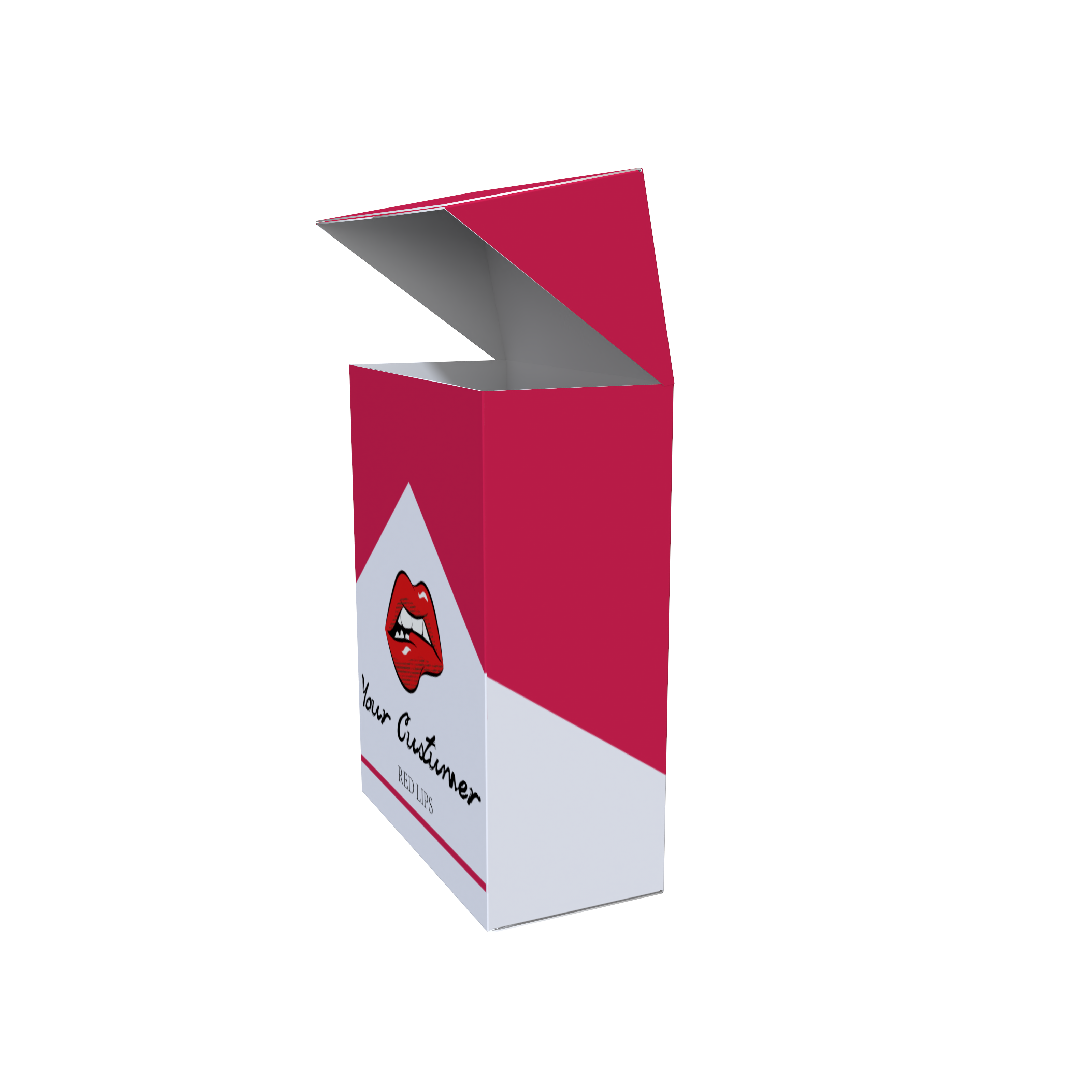 Wholesale customized free design cigarette lipstick packaging box cigarette shipping box