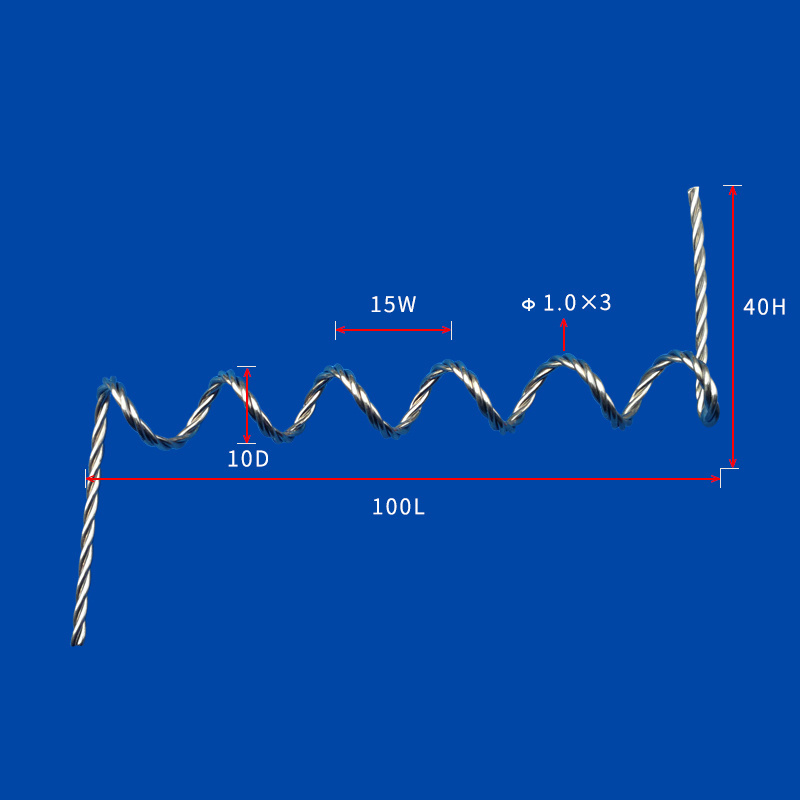 Super Thin Stranded Tungsten Wire with 99.95 Purity as Heating Element