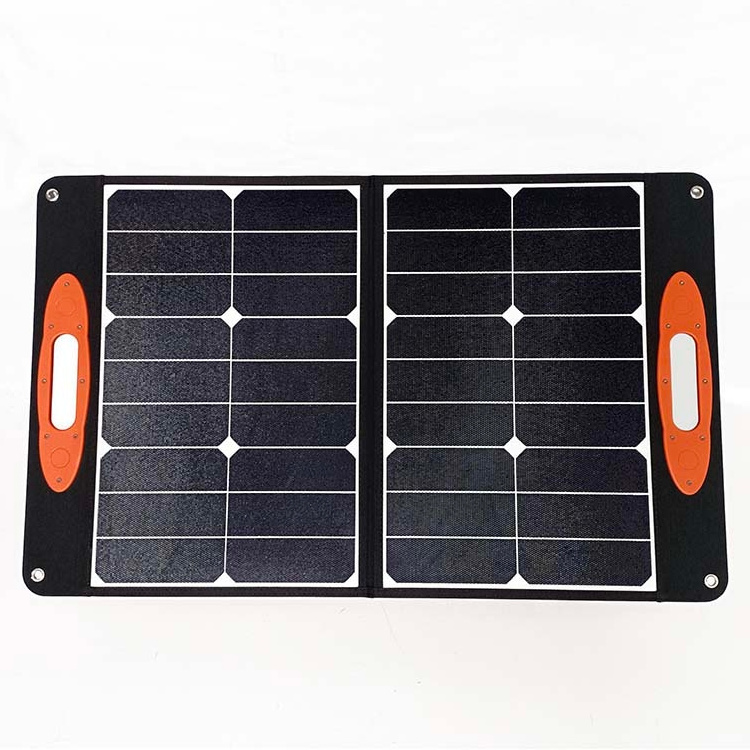 Sun Power Outdoor Panel Solar Portatil 60w 80w 100w Foldable Camping Kit Set