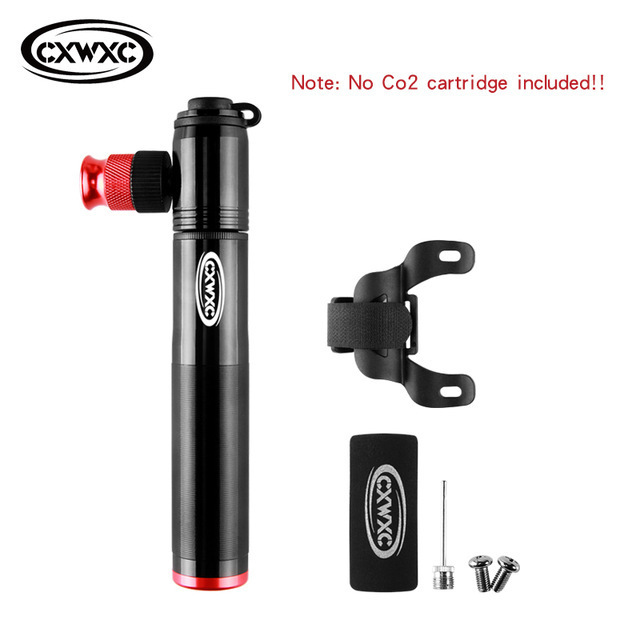 V00029700 CO2 Nitrogen Inflator Hand Pump Mini Portable Bike Pump Valve Adapter Air Inflator Bicycle Pump