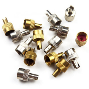 V00012800 Slotted Head Car Motorcycle Tire Valve Stem Caps With Valve Core Remover installer Tool C-Cap