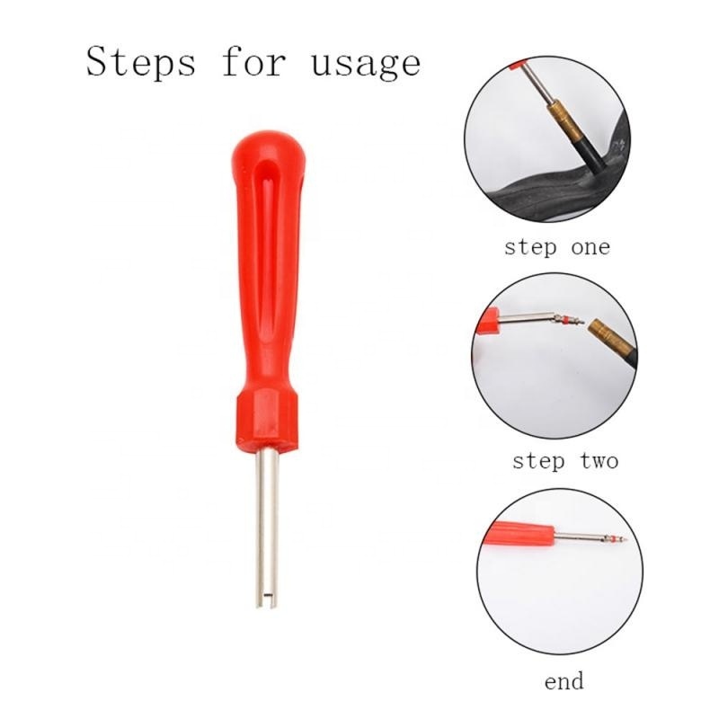 Vtogether V00031000 Car Motorcycles Schrader Valve core Removal kit Tire Valve Core Removal Tool