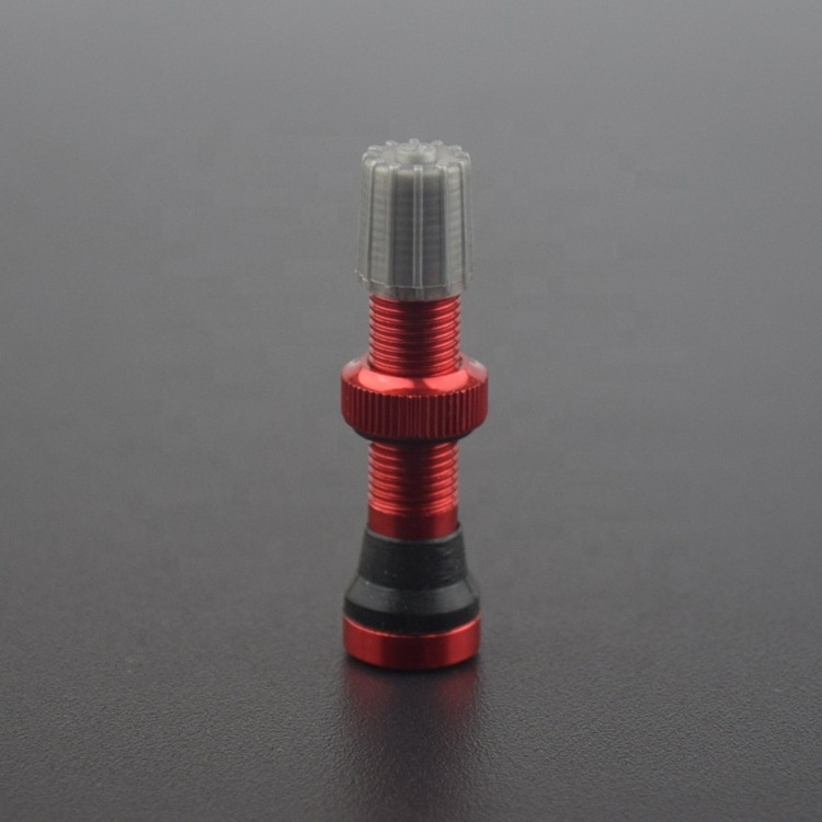 V00033400 44mm Aluminum Tubeless Bicycle VALVE Schrader Valve stem 40mm