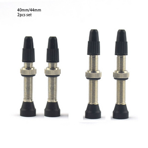 Vtogether V00012600 2pcs set Best seller Classic Brass Tubeless 40mm /44mm Valve Stem Brass Presta Valve Stem