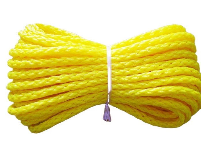 Cord Whoopie Slings Hammocks Arborists Boating 1/4''x100'PP hollow braid rope