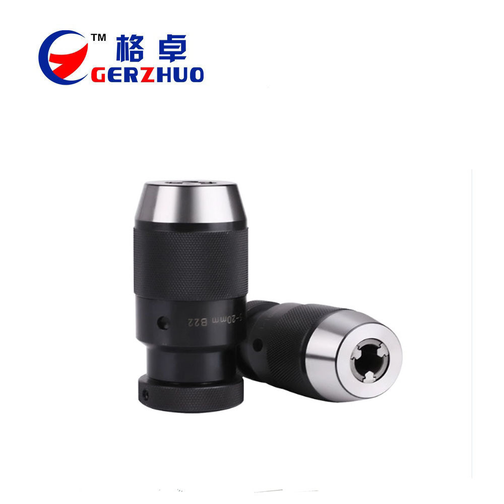 CNC Machine Tools  Thread Connector Keyless Drill Chuck with Thread Mounted