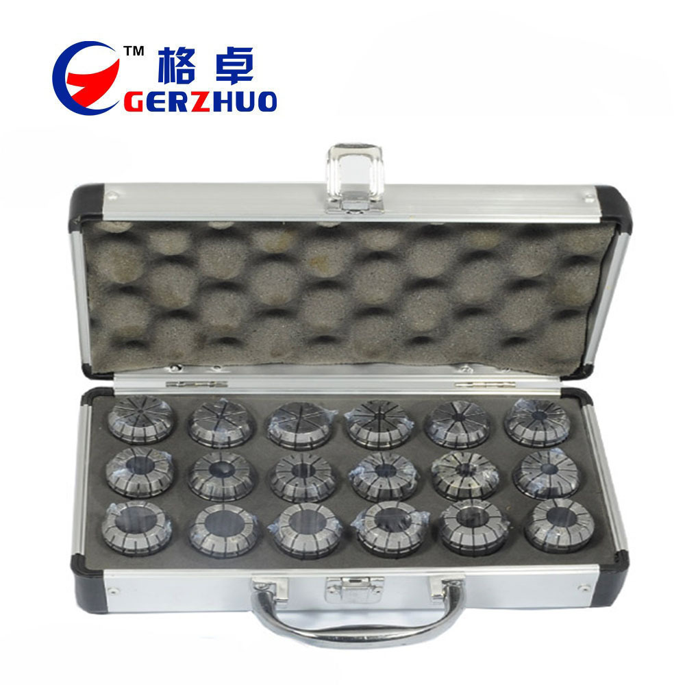 High Precision 18 Pieces Er Spring Collet and ER Collet Chuck Set for CNC Machine