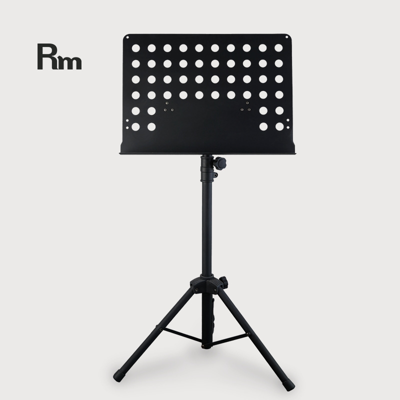 Mus-RM006 High Grade Steel Tripod Musical Instruments Adjustable Conductor Holder Bigger Sheet Music Stand