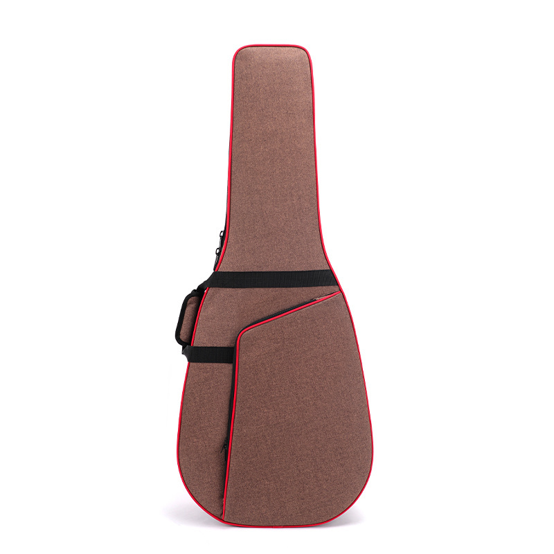 Exclusive release for popular products Waterproof brown fabric EVA polyfoam case for Classical Acoustic Bass Ukulele Banjo