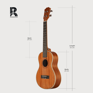 Rut-01 R Martin head styleTenor Ukulele all Magogany plywood  Top Satin finish small four string ukulele For 26 Inch Ukulele