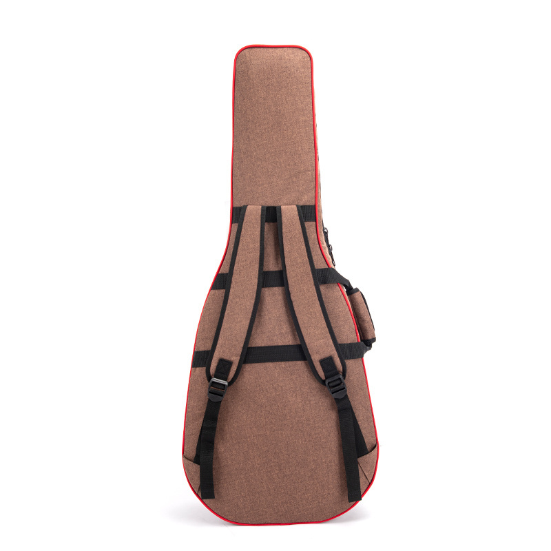 Exclusive release for popular products Waterproof brown fabric EVA polyfoam case for Classical Acoustic Bass Ukulele Banjo