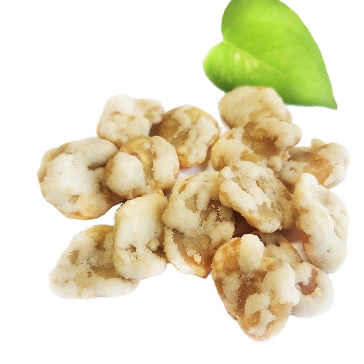 Corn Starch / Palm Oil Crispy Fried Spicy Fava Beans Snack NON - GMO