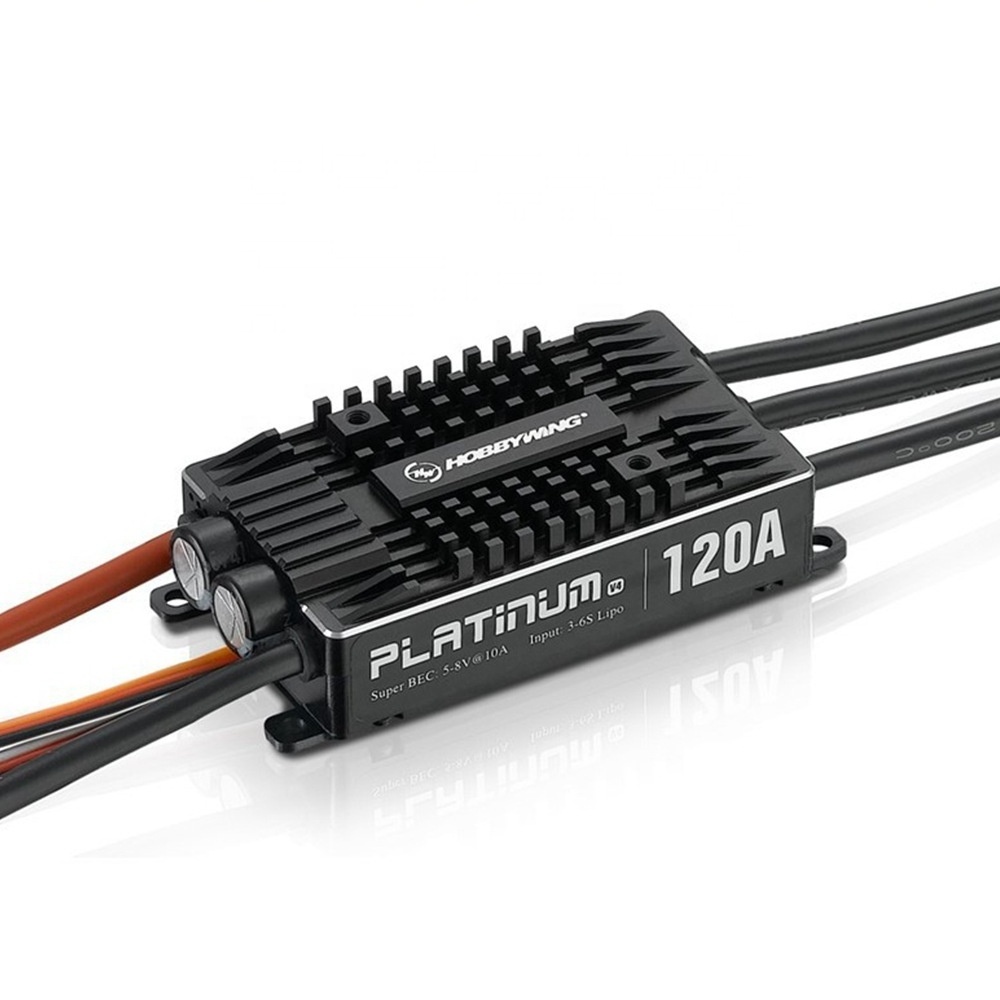 Hobbywing Platinum Pro V4 120A 3-6S Lipo BEC 5-8V Brushless ESC For RC Drone Aircraft Helicopter