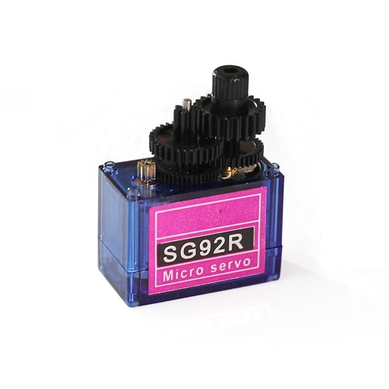 SG92R Micro 9g 4.8-6V Servo Nylon Carbon Fiber Gears Replace SG90 For RC Planes Aircraft Helicopter DIY Parts