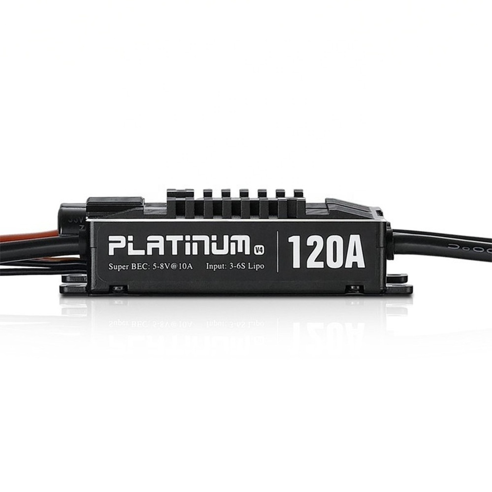 Hobbywing Platinum Pro V4 120A 3-6S Lipo BEC 5-8V Brushless ESC For RC Drone Aircraft Helicopter