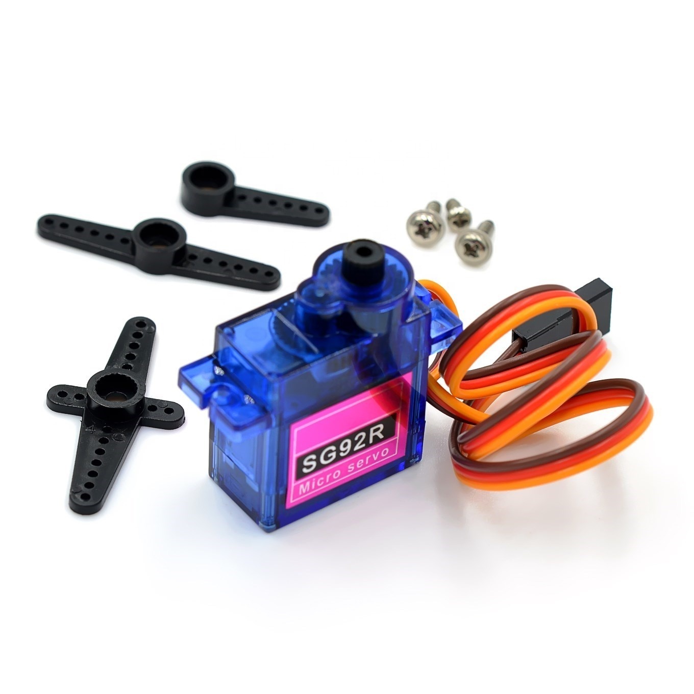 New SG92R Micro 9g Servo Nylon Carbon Fiber Gear Replace SG90 4.8V-6V For RC Planes Fixed wing Aircraft Helicopter