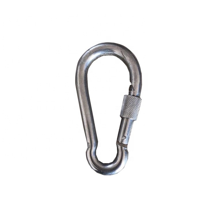 Stainless Steel Carabiner Hook304/316 Carabiner Small Spring Snap Hooks