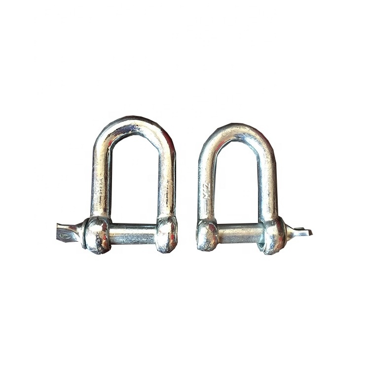 D Shackle Stainless Steel Shackle Marine Rigging Lifting Boat D Shackle