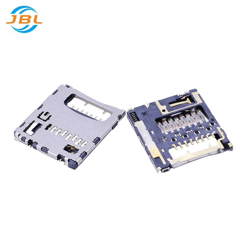 Mirco SD H1.29 micro SD TF card reader socket connector adapter,SD memory card connector