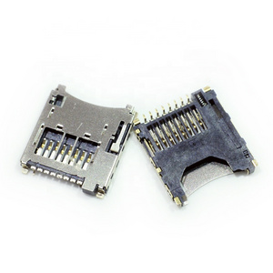 TF push-push type BOT H1.8micro sd Card reader Socket Adapter sd memory card connector