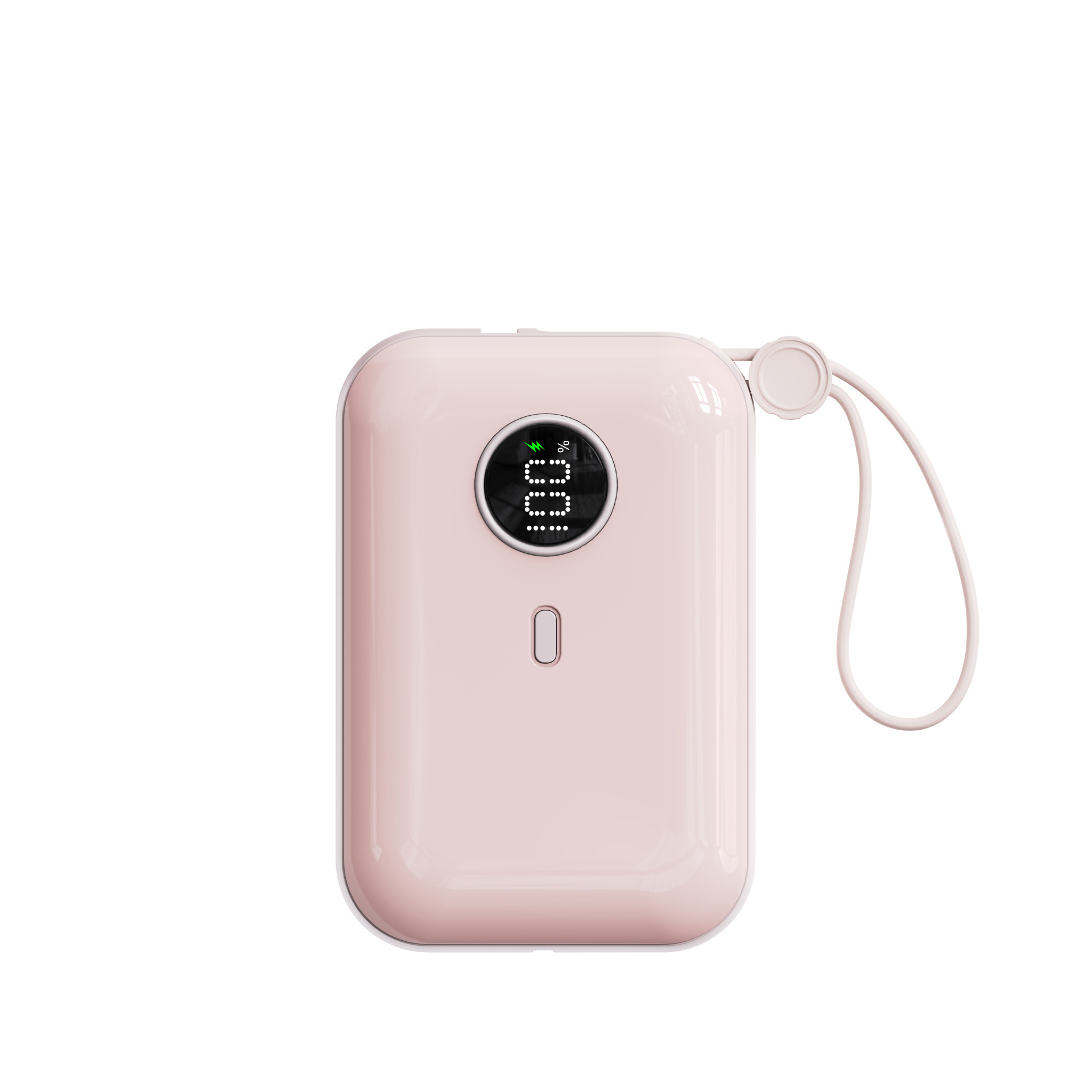 Hot Sales Super Two-way Fast Charging Wired Portable Mini Power Bank Pink 10000 mah Best Selling 20W High Capacity Power Station