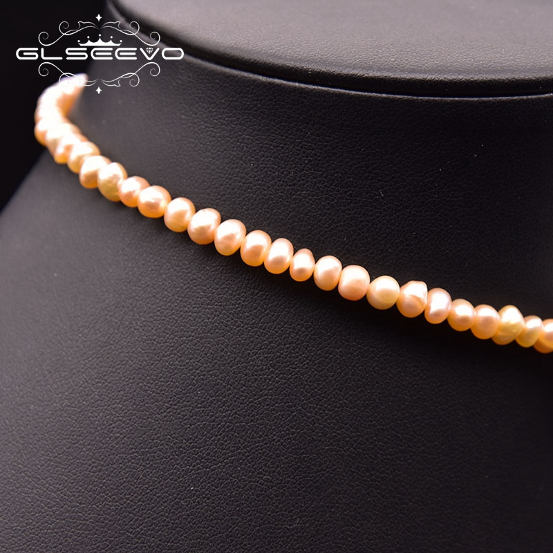 Hot Selling Natural Freshwater Baroque Pearl Necklace Women Gold Collar Chain Flower Choker Fashion Jewelry Wholesale