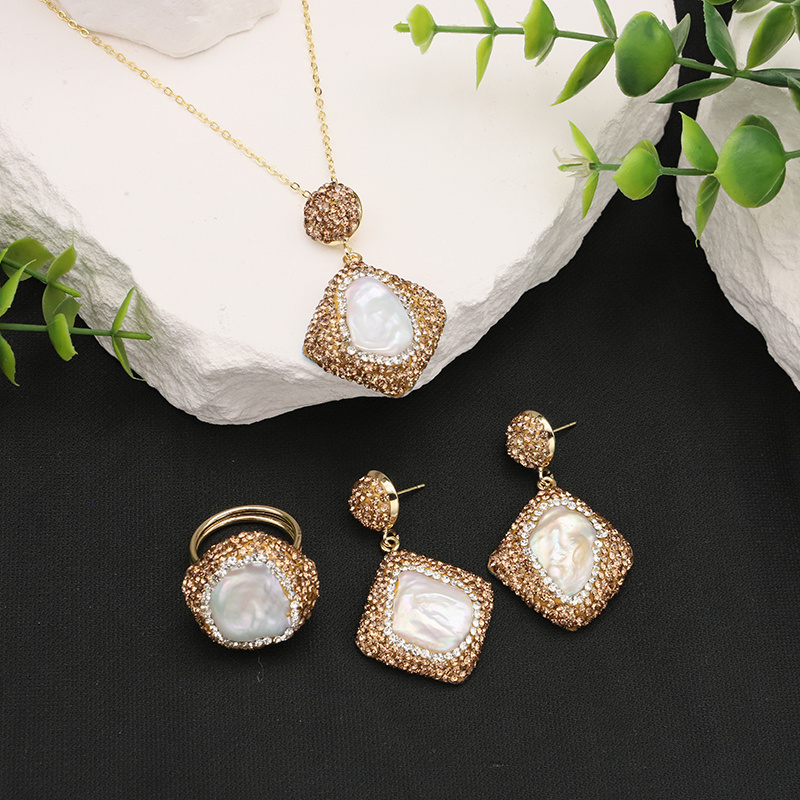 Hot Selling 18k Stainless Steel Gold Plated bridal wedding jewelry sets luxury saudi zirconia dubai jewellery set for women