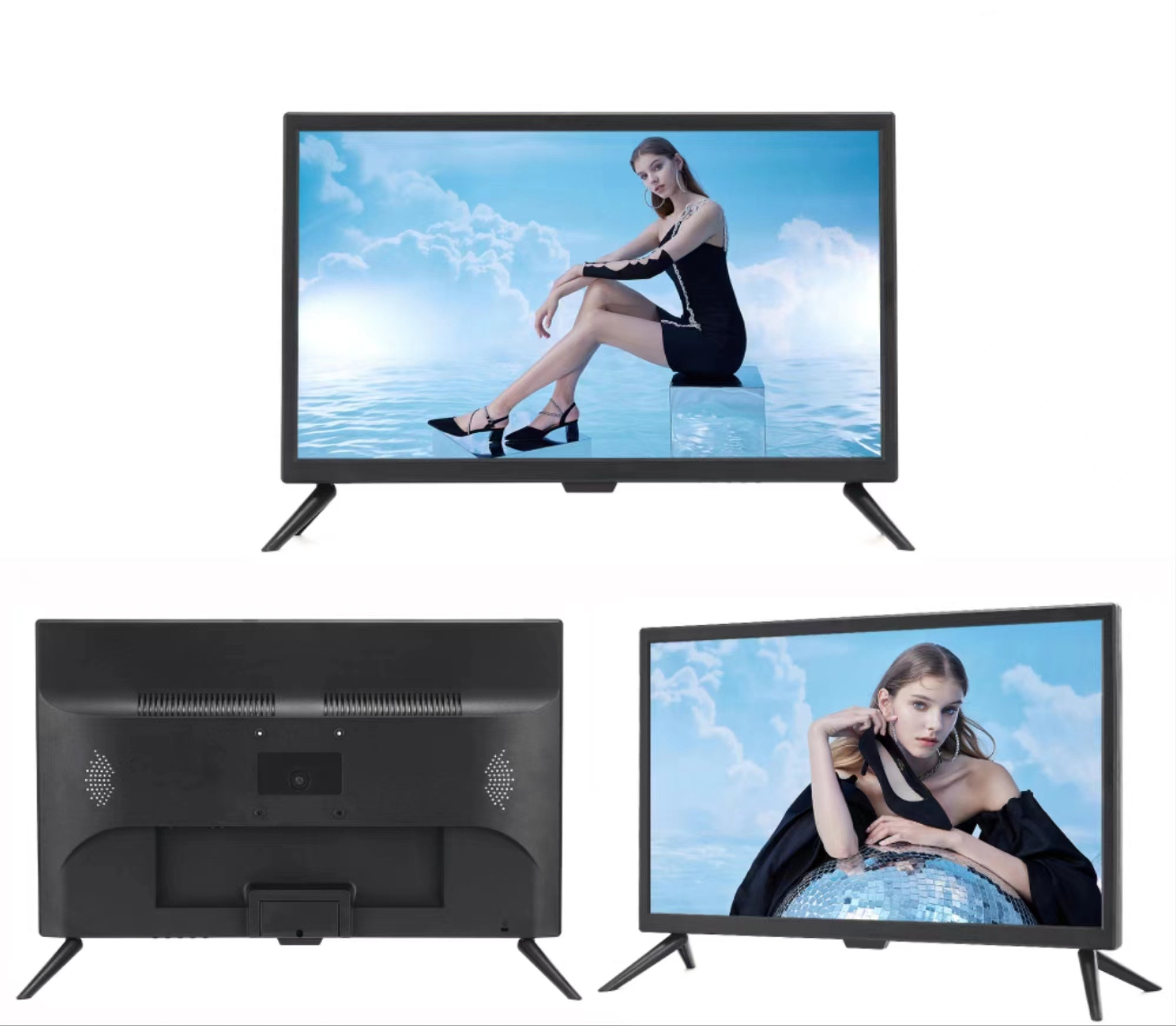 2024 New Customized Xxxl Sexy Led Tv Video 50 Inches Hd Led Hd China Made Unbreakable Led Tv