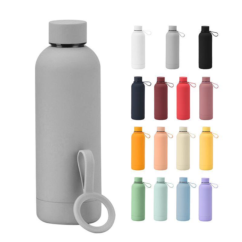 Factory Customized 17oz Vacuum Insulated Thermal Drink Bottle Double Wall 350ml 500ml 750ml 1000ml Stainless Steel Water Bottle